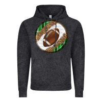 Vintage Black American Football Round Carrings 2 Vintage Hoodie - BundleAndBundleShop