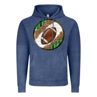 Vintage Denim American Football Round Carrings 2 Vintage Hoodie - BundleAndBundleShop