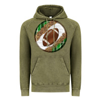 Vintage Olive American Football Round Carrings 2 Vintage Hoodie - BundleAndBundleShop