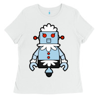 White rosie the jetsons Ladies Tee - artisFamous