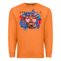Carrot western america cow Premium Sweatshirt - JahusDesignShop