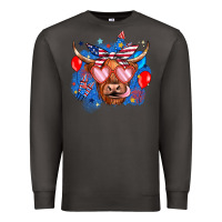 Smoke western america cow Premium Sweatshirt - JahusDesignShop