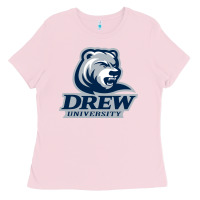 Bubblegum Pink drew university Ladies Tee - artisFamous