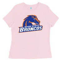 Bubblegum Pink Boise Design Ladies Tee - artisFamous