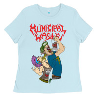 Baby Blue municipal waste new Ladies Tee - artisFamous