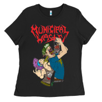 Black municipal waste new Ladies Tee - artisFamous
