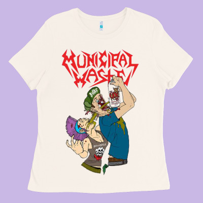 Municipal Waste New Ladies Tee Designed By Artisfamous