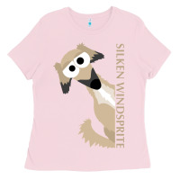 Bubblegum Pink silken windsprite classic Ladies Tee - artisFamous