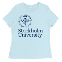 Baby Blue stockholm university Ladies Tee - artisFamous