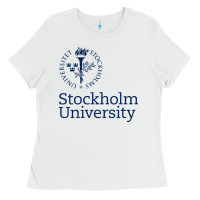 White stockholm university Ladies Tee - artisFamous