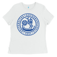 White university of gothenburg Ladies Tee - artisFamous