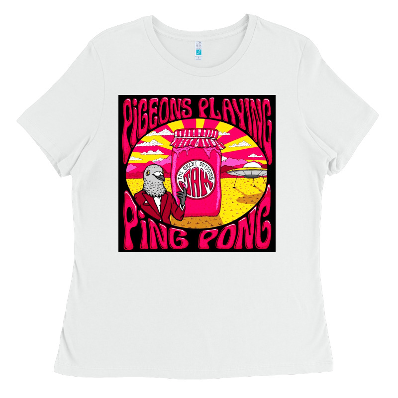 Best Pigeons Playing Ping Pong Music Ladies Tee by artisFamous | Teevron