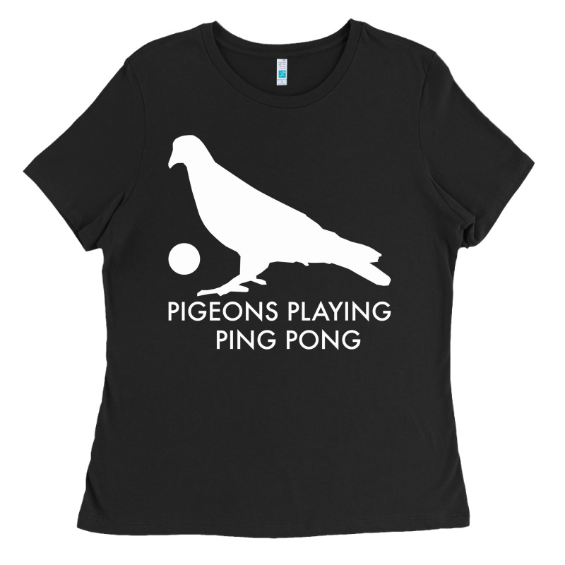 Best Pigeons Playing Ping Pong Music Ladies Tee by artisFamous | Teevron