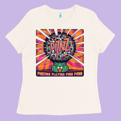 Best Pigeons Playing Ping Pong Music Ladies Tee Designed By Artisfamous