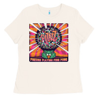 Bone Best Pigeons Playing Ping Pong Music Ladies Tee - artisFamous