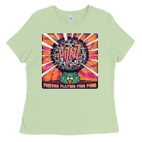 Matcha Best Pigeons Playing Ping Pong Music Ladies Tee - artisFamous
