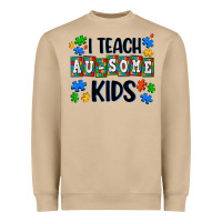 Mushroom i teach ausome kids Heavyweight Sweatshirt - AdoDesignShop