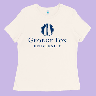 George Fox College Design Ladies Tee Designed By Artisfamous