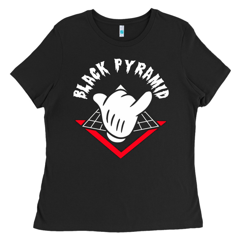 Black Pyramid Ladies Tee by artisFamous | Teevron