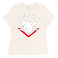 Bone black pyramid Ladies Tee - artisFamous