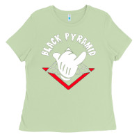 Matcha black pyramid Ladies Tee - artisFamous