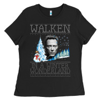 Black christopher walken Ladies Tee - artisFamous