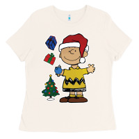 Bone charlie brown christmas gifts Ladies Tee - artisFamous