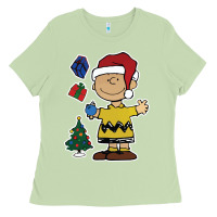 Matcha charlie brown christmas gifts Ladies Tee - artisFamous