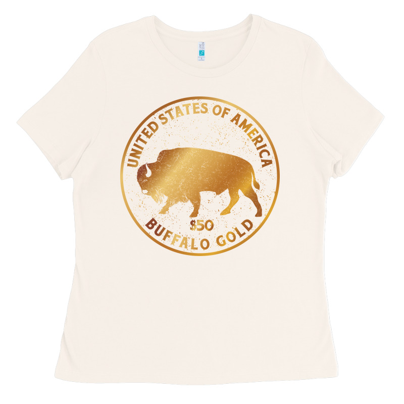 Buffalo Gold Native American - Bison Ladies Tee by artisFamous | Teevron
