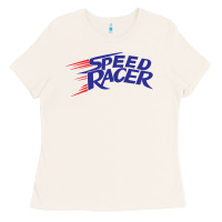 Bone blue speed racer 80s   speed racer Ladies Tee - artisFamous