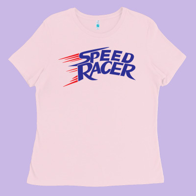Blue Speed Racer 80s   Speed Racer Ladies Tee Designed By Artisfamous