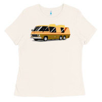 Bone 1970s gmc motorhome gmc motorhome Ladies Tee - artisFamous