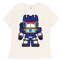 Bone soundwave transformers chibi Ladies Tee - artisFamous