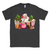 Smoke pink christmas santa coffe cups Classic Tee - CowGirlArtShop