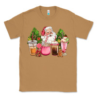 Toasted Coconut pink christmas santa coffe cups Classic Tee - CowGirlArtShop