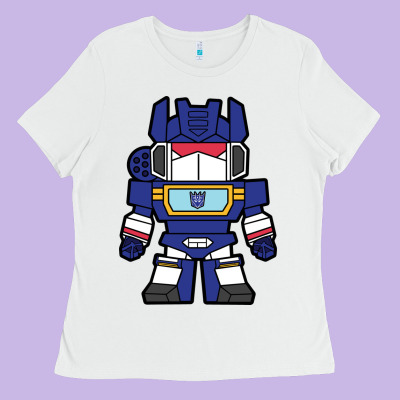 Soundwave Transformers Chibi Ladies Tee Designed By Artisfamous