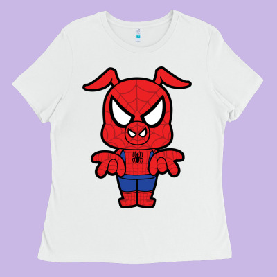 Spider Ham Ladies Tee Designed By Artisfamous