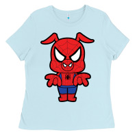 Baby Blue spider ham Ladies Tee - artisFamous