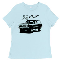 Baby Blue 1971 k5 blazer k5 blazer Ladies Tee - artisFamous