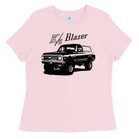 Bubblegum Pink 1971 k5 blazer k5 blazer Ladies Tee - artisFamous