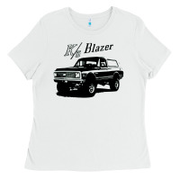 White 1971 k5 blazer k5 blazer Ladies Tee - artisFamous