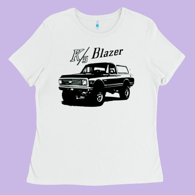 1971 K5 Blazer K5 Blazer Ladies Tee Designed By Artisfamous