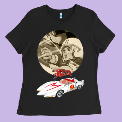 Go Speed Racer Go Go!!!   Speed Racer Ladies Tee Designed By Artisfamous