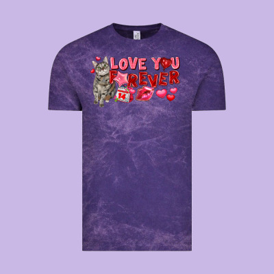 Love You Forever Vintage Tee Designed By Fadigitalartstudio