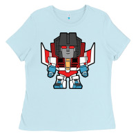 Baby Blue starscream chibi Ladies Tee - artisFamous