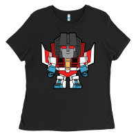 Black starscream chibi Ladies Tee - artisFamous