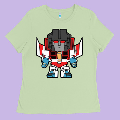 Starscream Chibi Ladies Tee Designed By Artisfamous