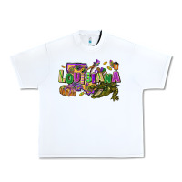 Louisiana Mardi Gras Urban Heavy Tee | Teevron