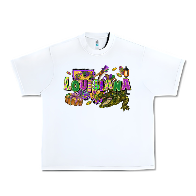Louisiana Mardi Gras Urban Heavy Tee by FaDigitalArtStudio | Teevron