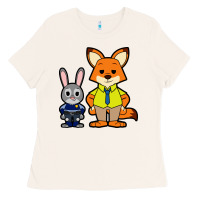 Bone zootopia duo chibi Ladies Tee - artisFamous